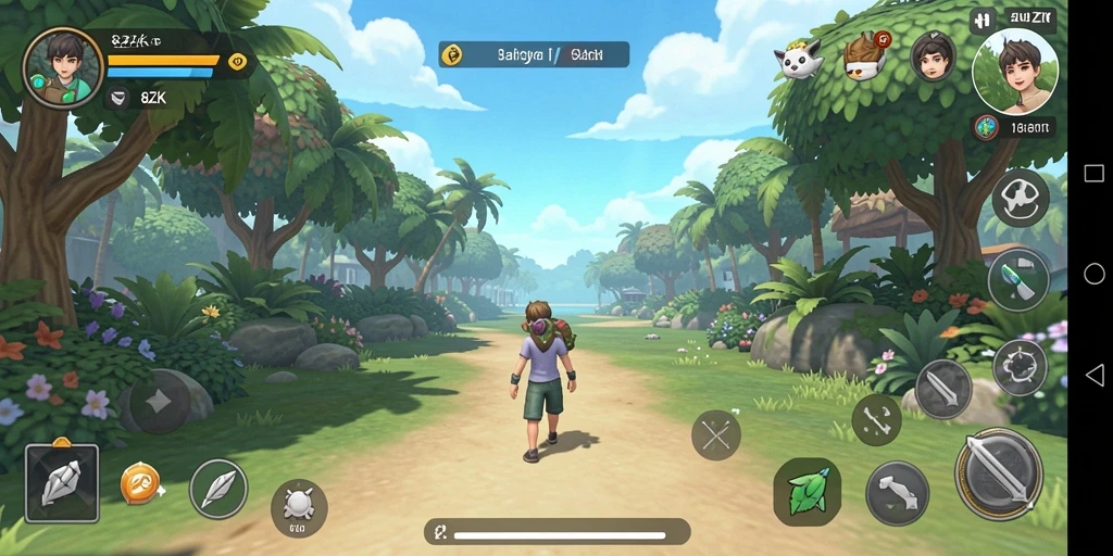 Screenshot gameplay 8ZK menampilkan pengalaman bermain yang menyenangkan.