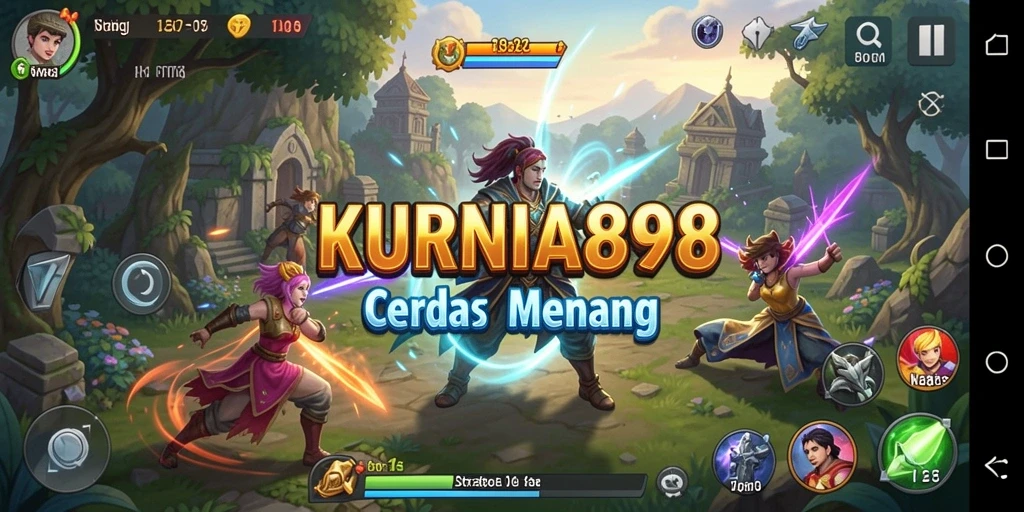 Tampilan menarik dari gameplay KURNIA898 yang penuh strategi.
