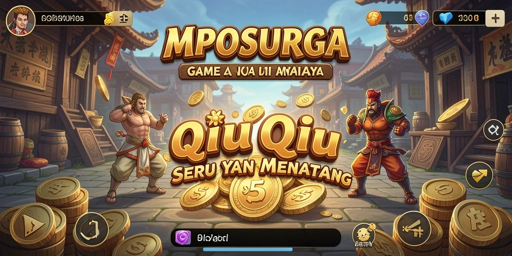 Tampilan gameplay QiuQiu yang mendebarkan di MPOSURGA.