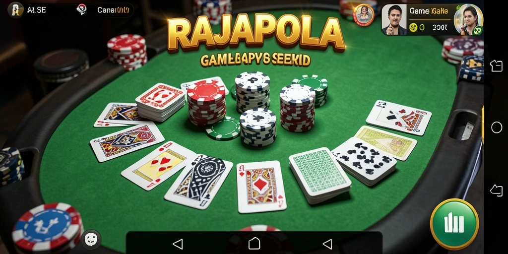 Tampilan gameplay seru Game Gaple yang mengasyikkan.